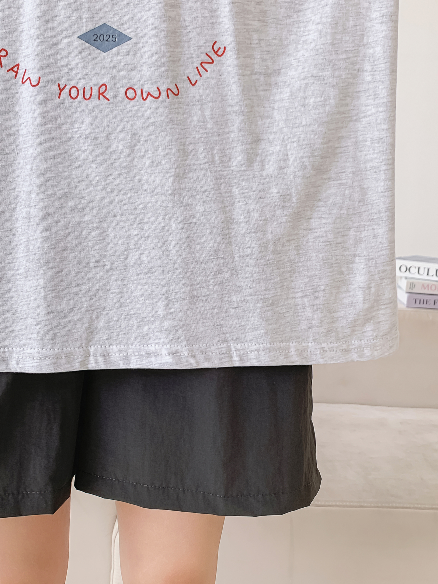 ラウンドネック半袖プリントTシャツ | 詳細画像19