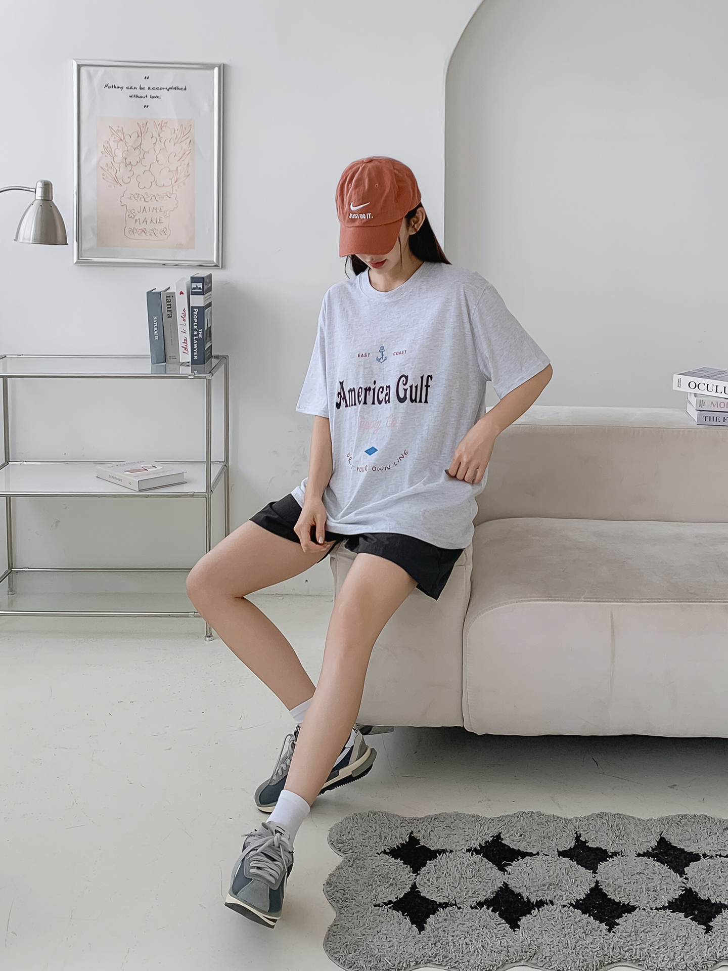ラウンドネック半袖プリントTシャツ | 詳細画像21