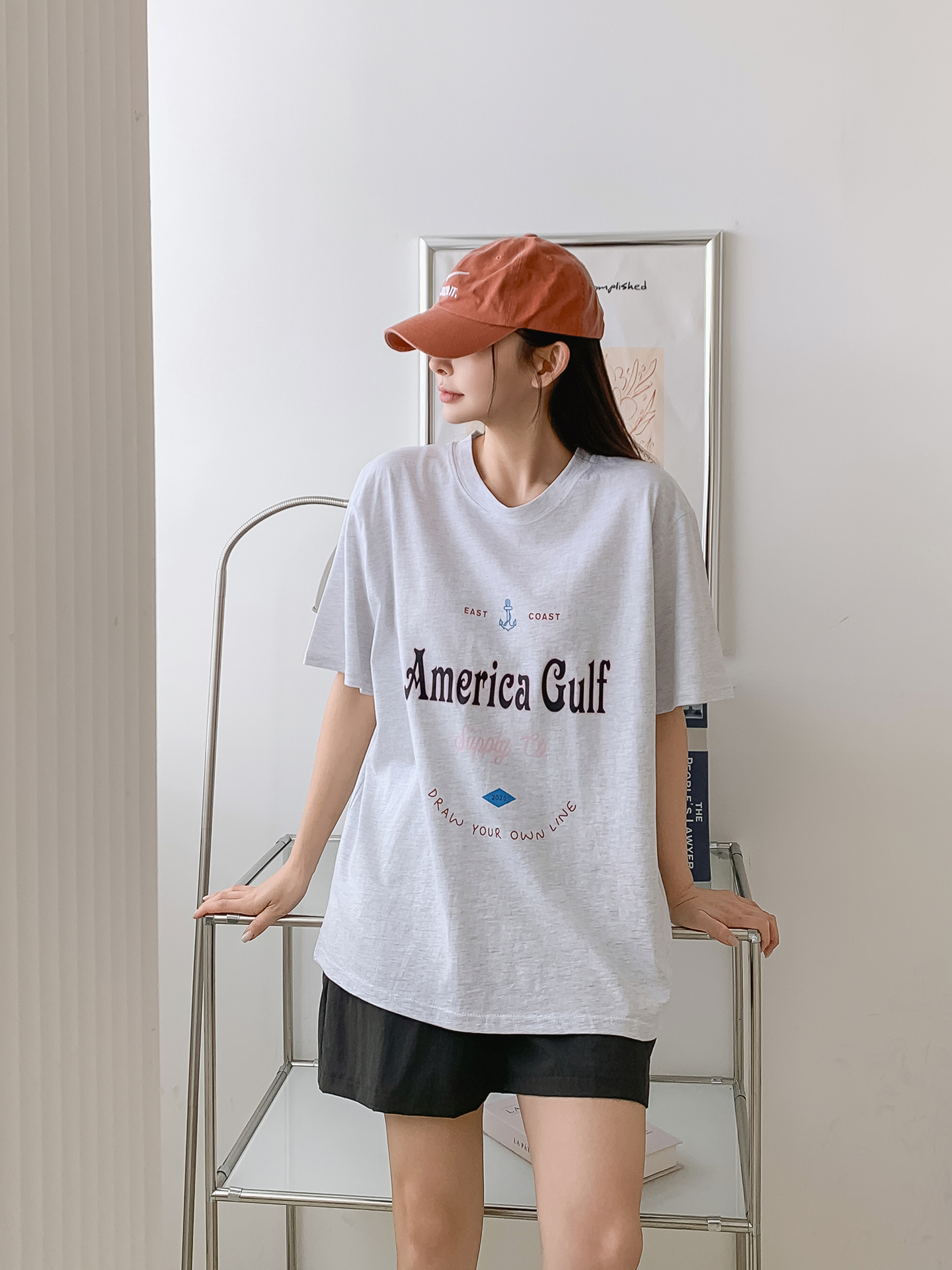 ラウンドネック半袖プリントTシャツ | 詳細画像27