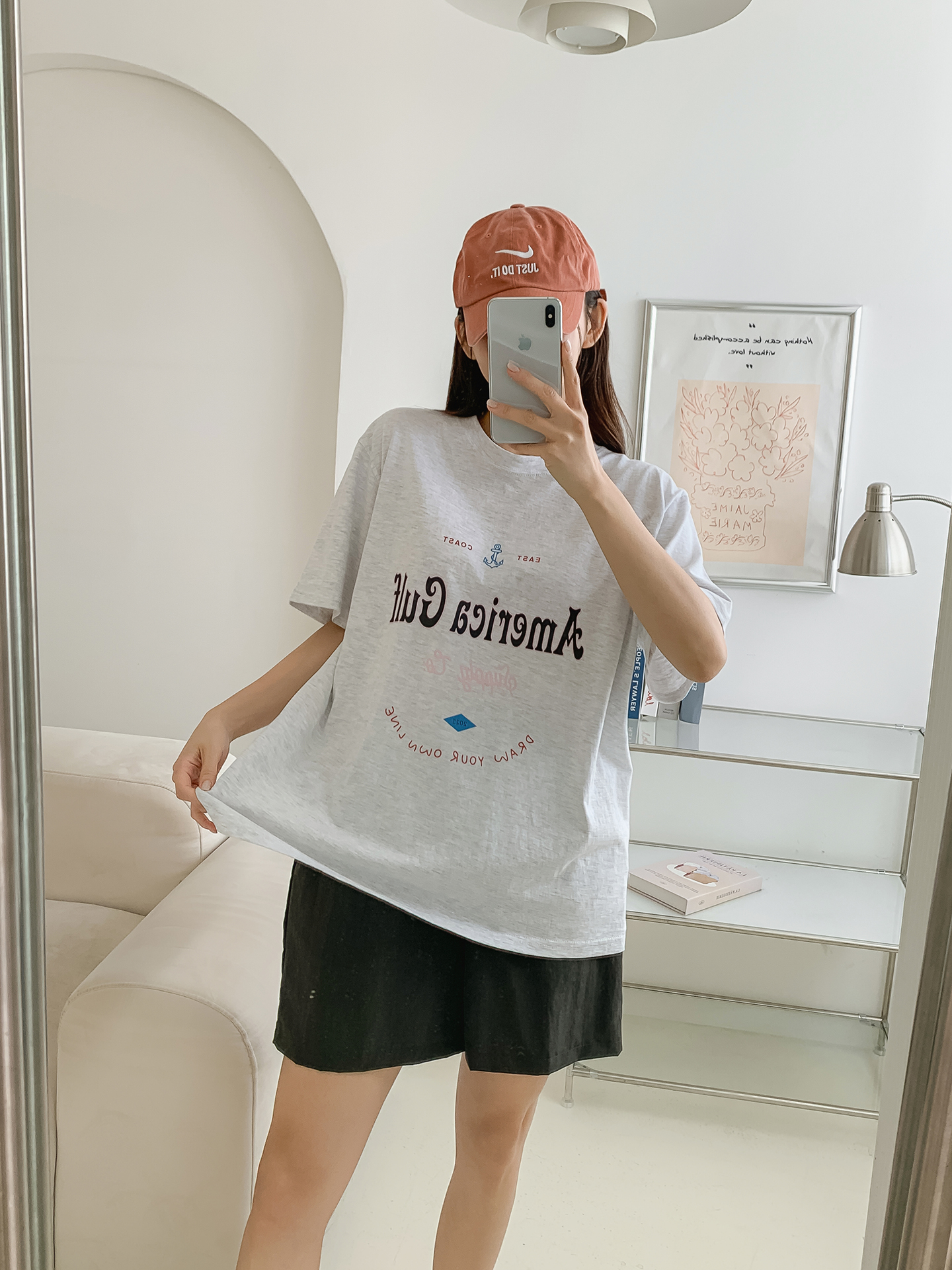 ラウンドネック半袖プリントTシャツ | 詳細画像28