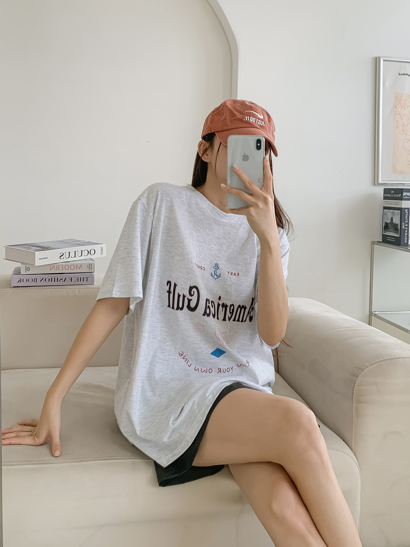 ラウンドネック半袖プリントTシャツ | 詳細画像29