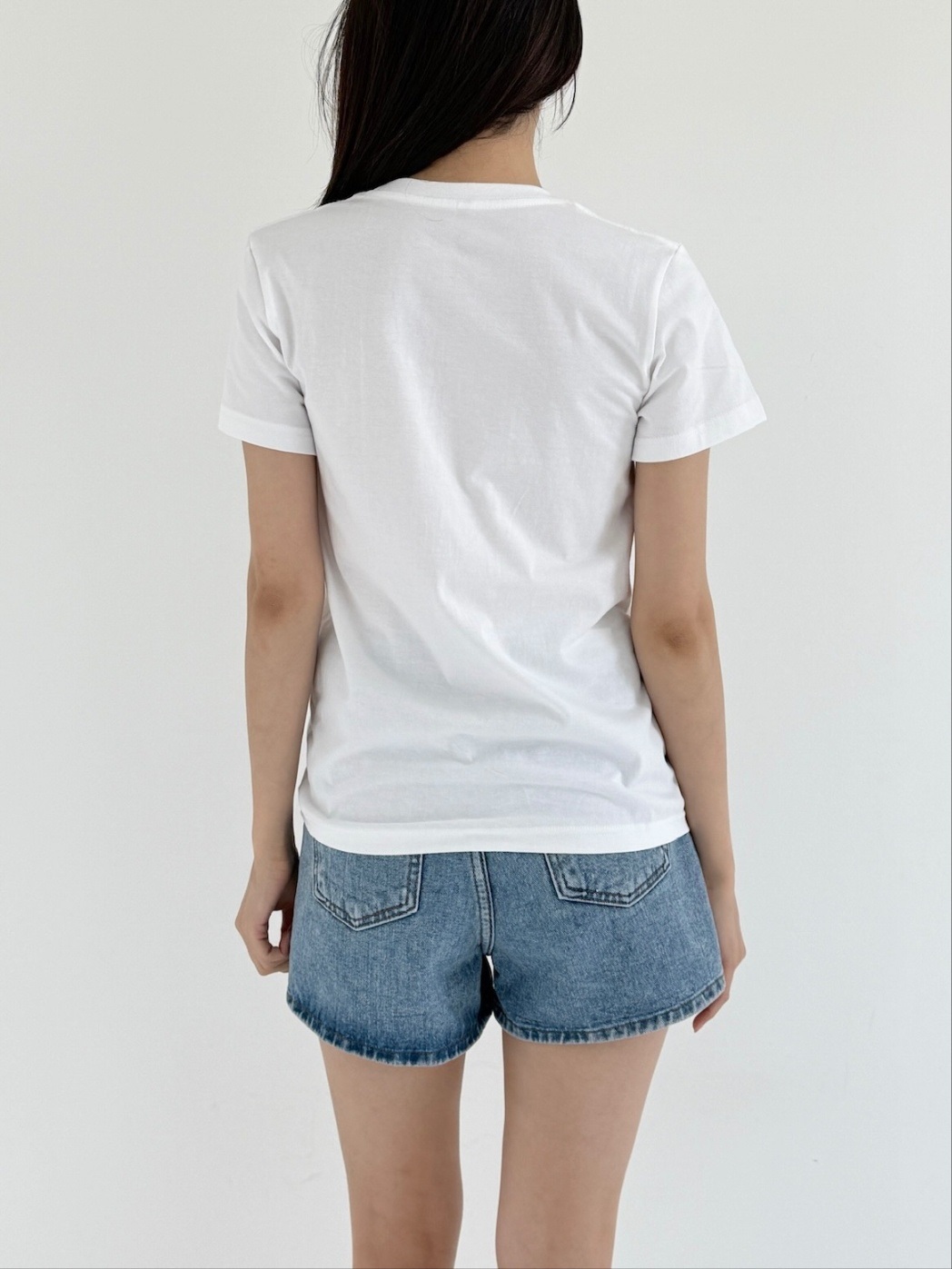 ラウンドネッククロップドプリントTシャツ | 詳細画像10