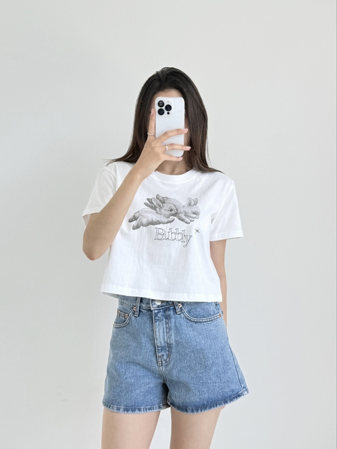 クロップドプリントTシャツ | 詳細画像5