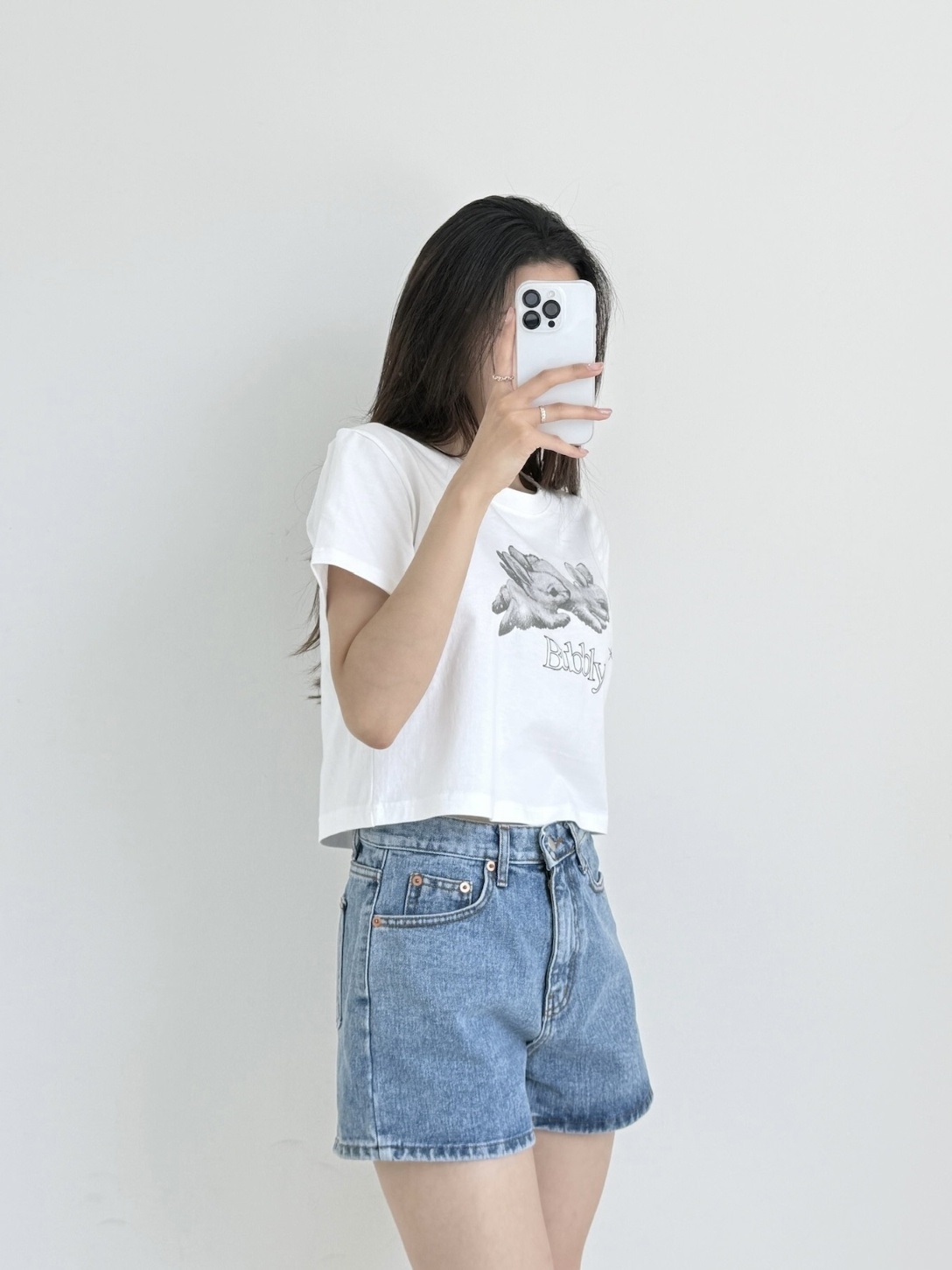 クロップドプリントTシャツ | 詳細画像6