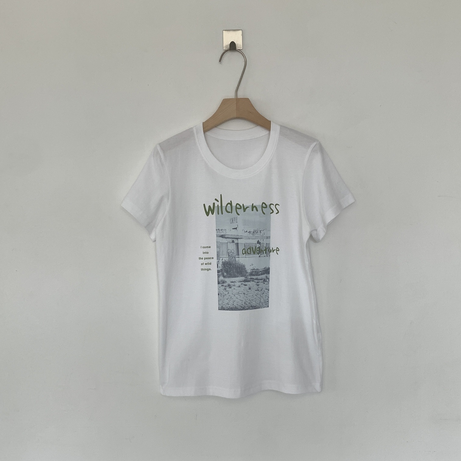 ラウンドネックプリントTシャツ | 詳細画像8