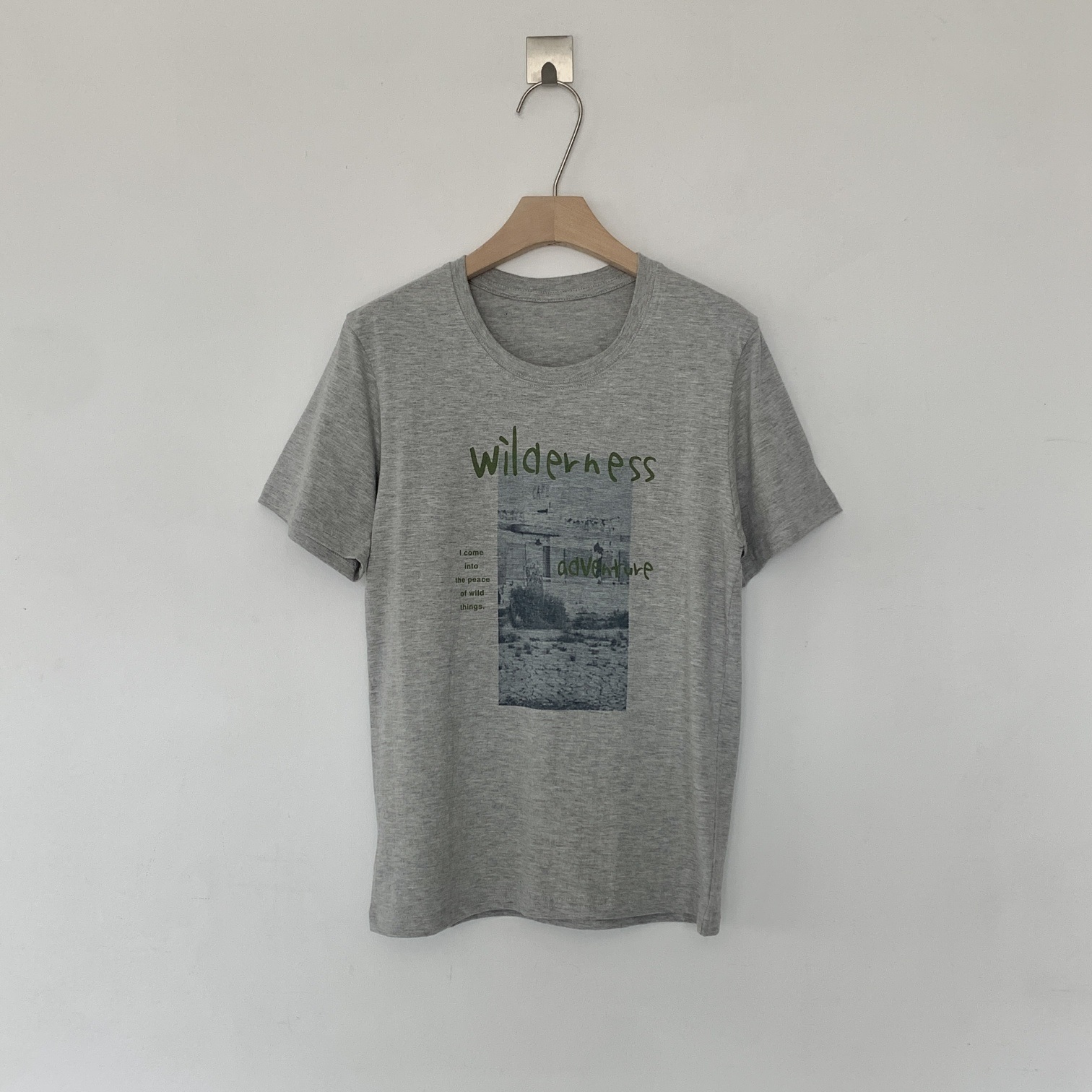 ラウンドネックプリントTシャツ | 詳細画像9