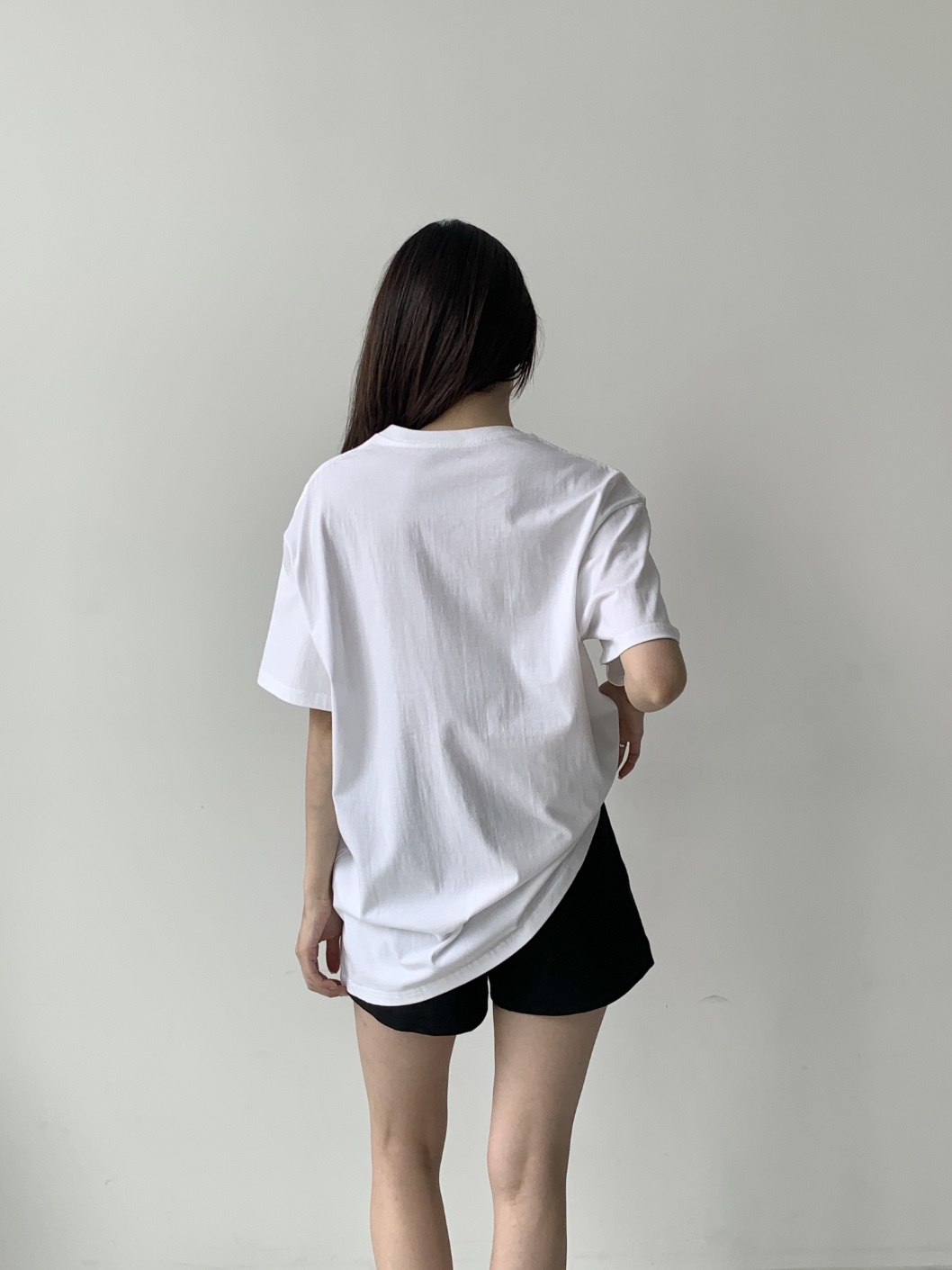 ラウンドネックボクシープリントTシャツ | 詳細画像7