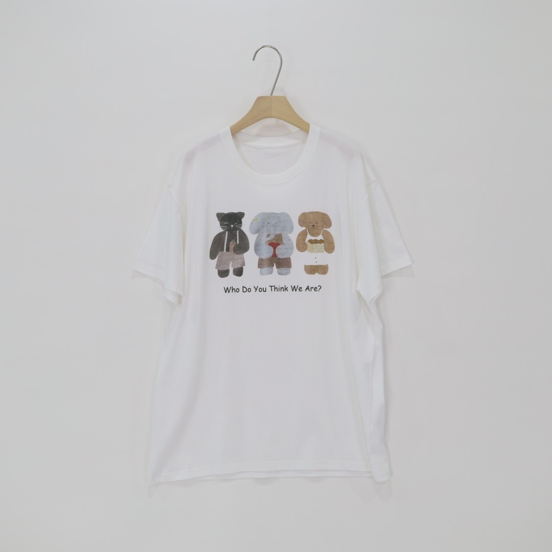 ラウンドネックボクシープリントTシャツ | 詳細画像10