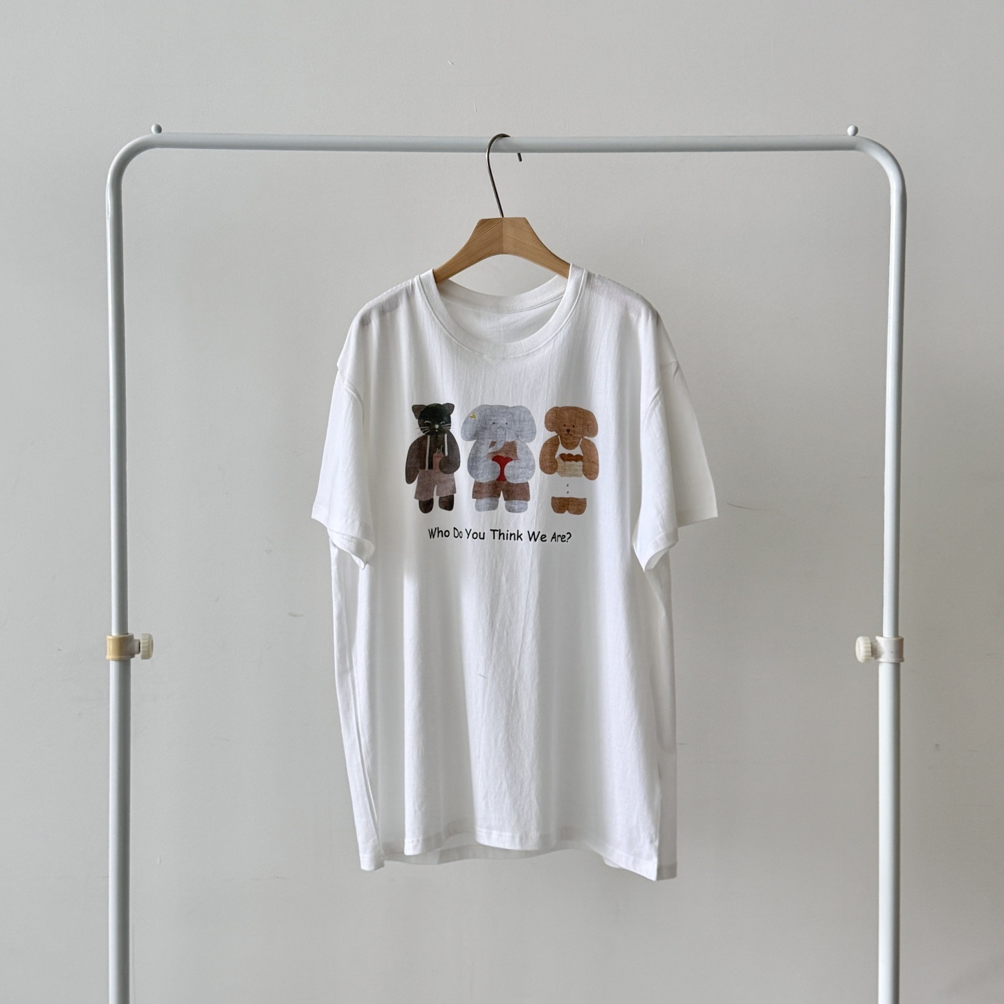 ラウンドネックボクシープリントTシャツ | 詳細画像11