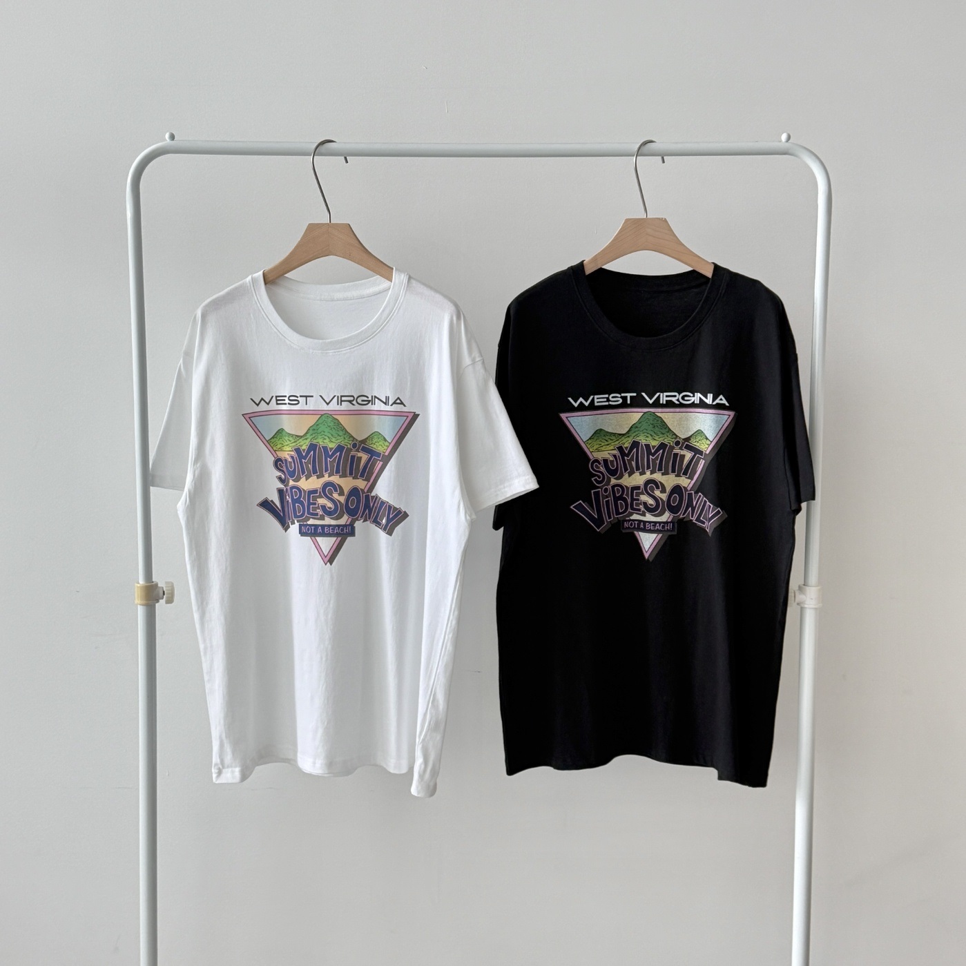 ラウンドネックボクシープリントTシャツ | 詳細画像10
