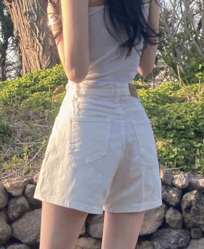 ショートベーシック無地ハーフパンツ | ROMANTICLINE | 詳細画像1