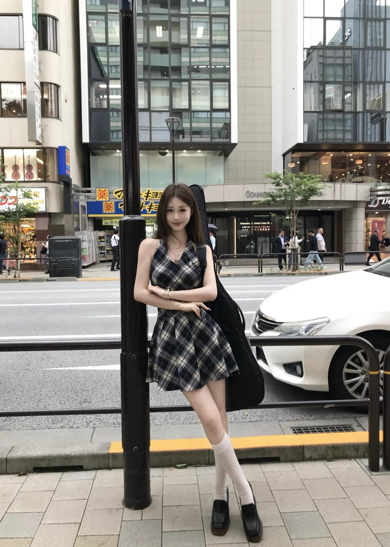 ♡dholic シャーリングホルターネック ワンピース♡ シャーリングホルターネックワンピース | レディース
