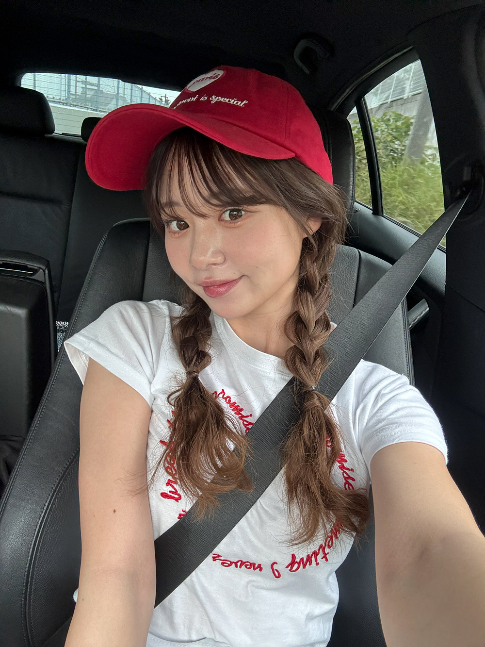 ハート刺繍レタリングクロップド半袖Tシャツ | 詳細画像16