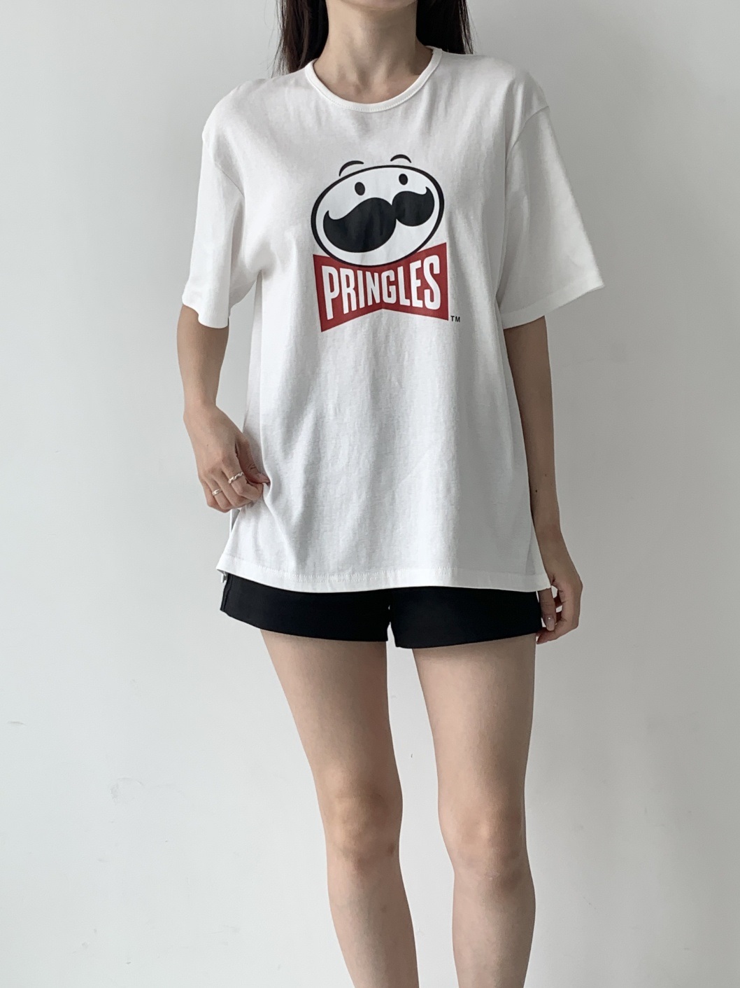 ラウンドネックボクシー半袖ロゴTシャツ | 詳細画像8