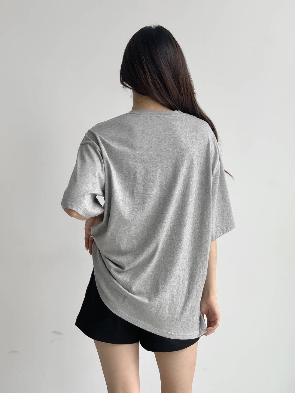 ラウンドネックボクシー半袖ロゴTシャツ | 詳細画像9
