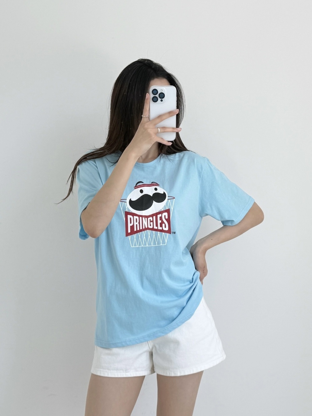 ラウンドネック半袖ロゴTシャツ | 詳細画像2