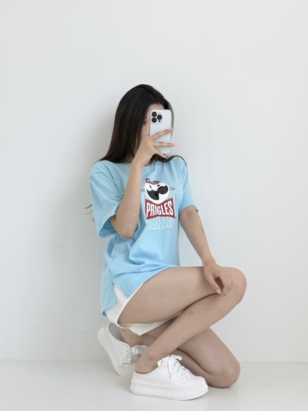 ラウンドネック半袖ロゴTシャツ | 詳細画像4