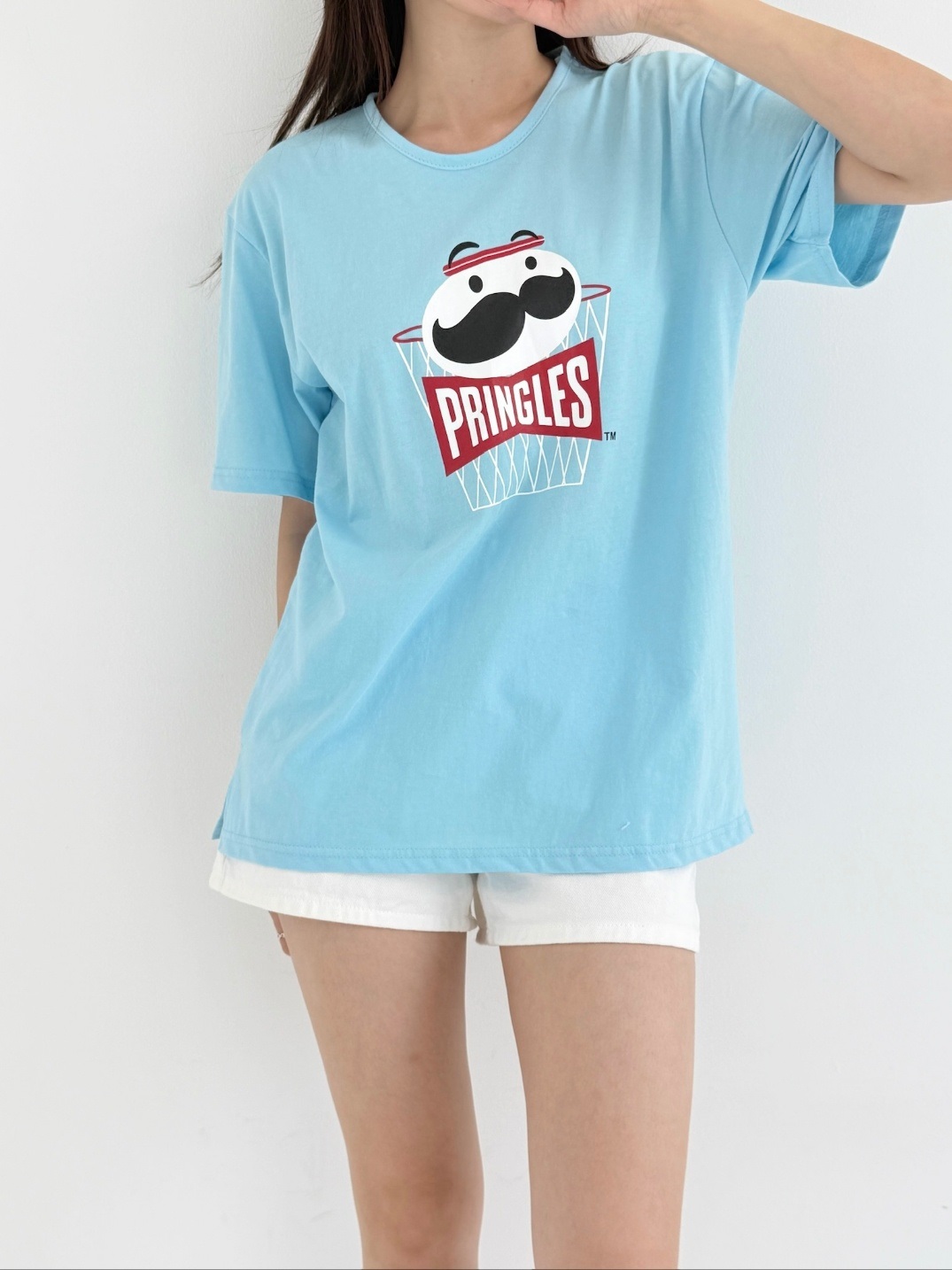 ラウンドネック半袖ロゴTシャツ | 詳細画像6