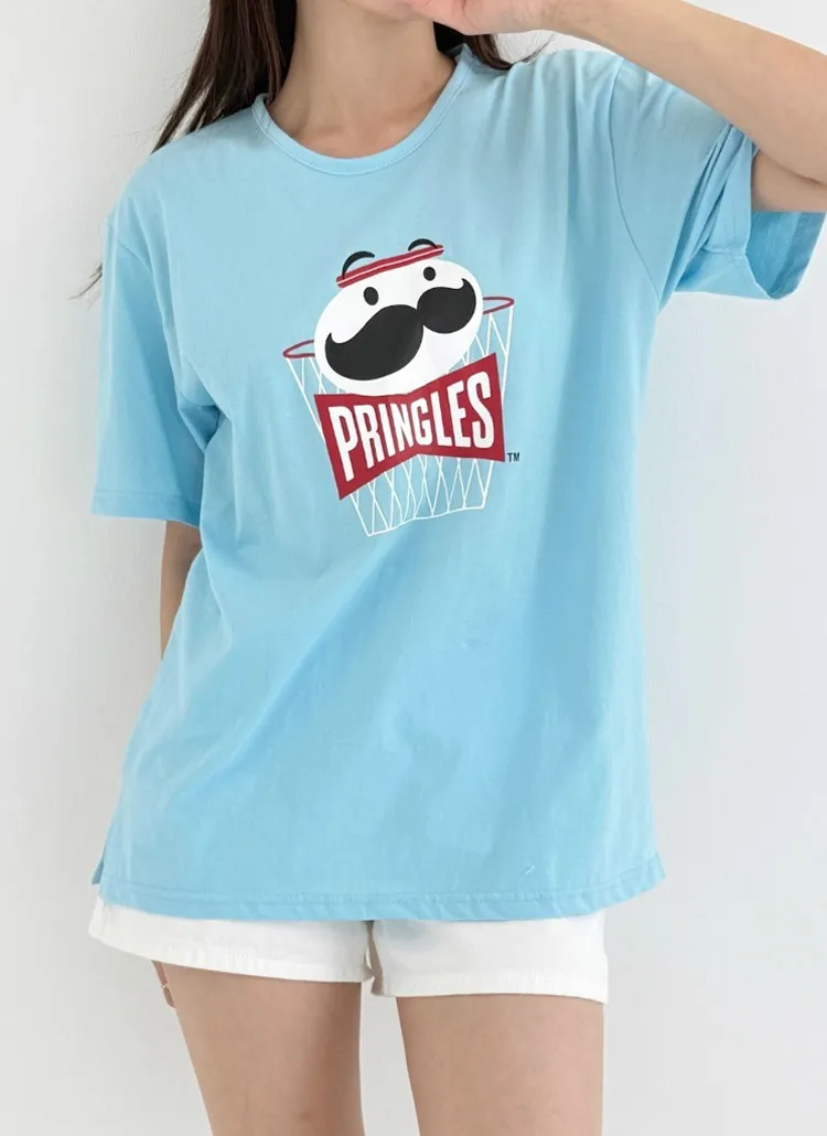 ラウンドネック半袖ロゴTシャツ | 詳細画像1