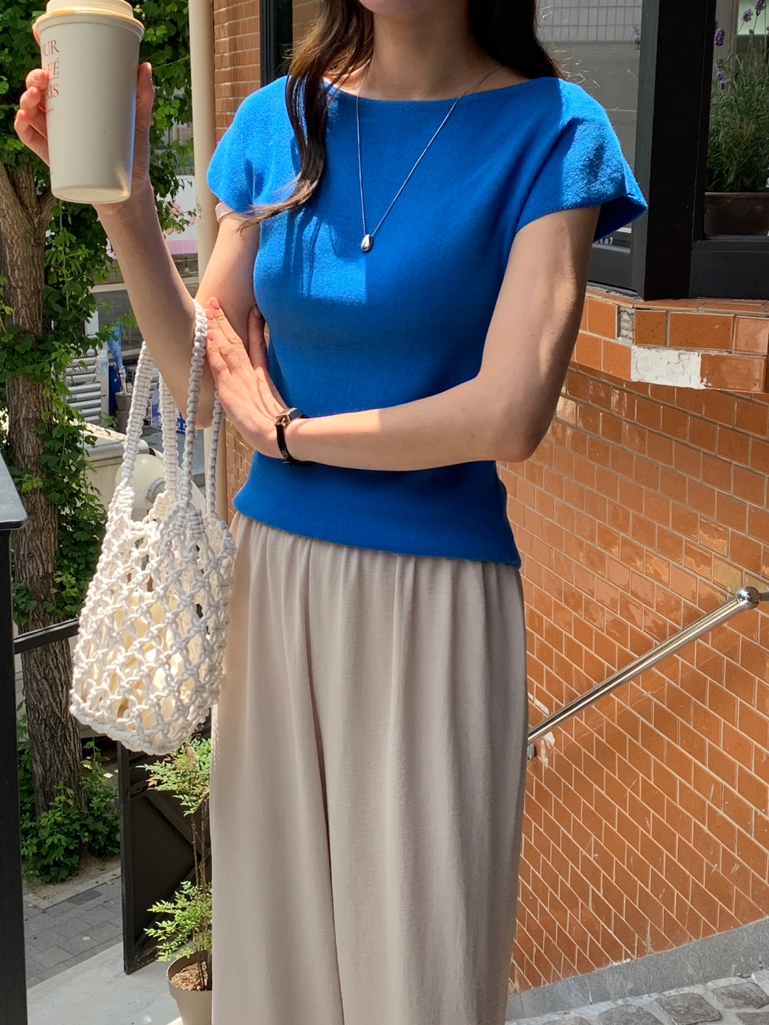 スリム半袖Tシャツ | 詳細画像2