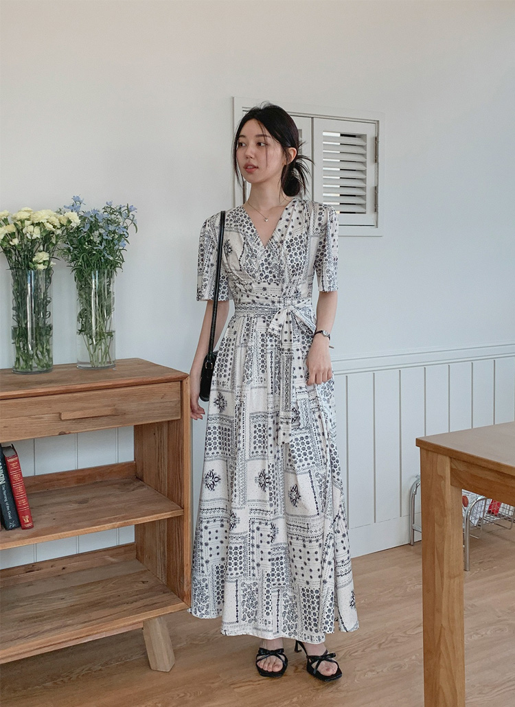 Pedro del Hierro ペイズリー柄 ワンピース シャツワンピ リボン Pedro del Hierro ペイズリー柄 ワンピース シャツワンピ リボン