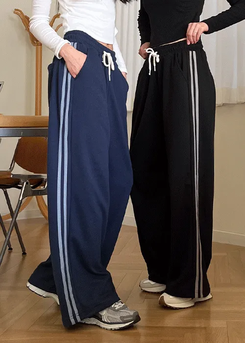 ウエストゴムワイドビッグパンツ | ALL FIT CLOSET | 詳細画像1