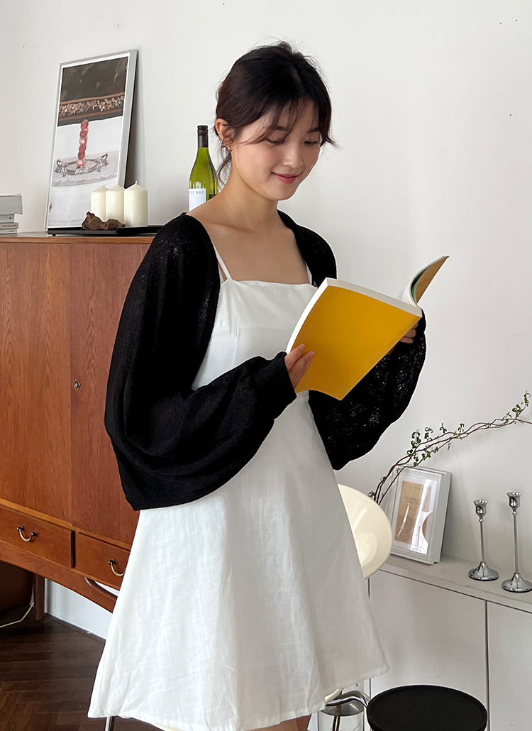 シースルービッグボクシーボレロ | レディースファッション通販 - DHOLIC