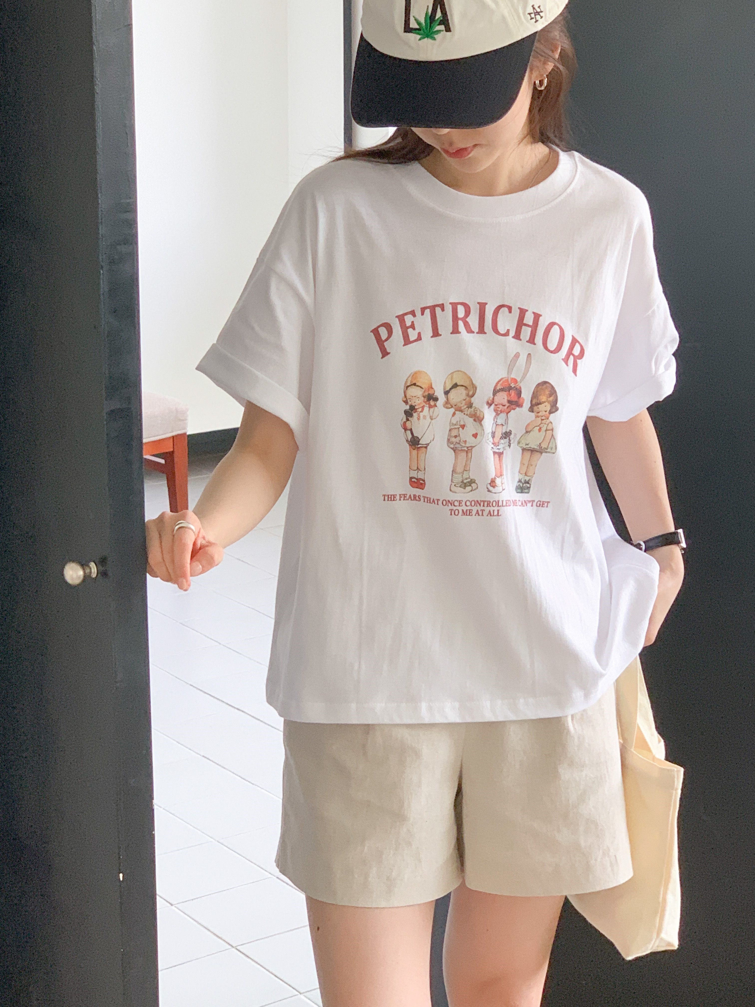 ラウンドネック半袖ロゴTシャツ | 詳細画像3