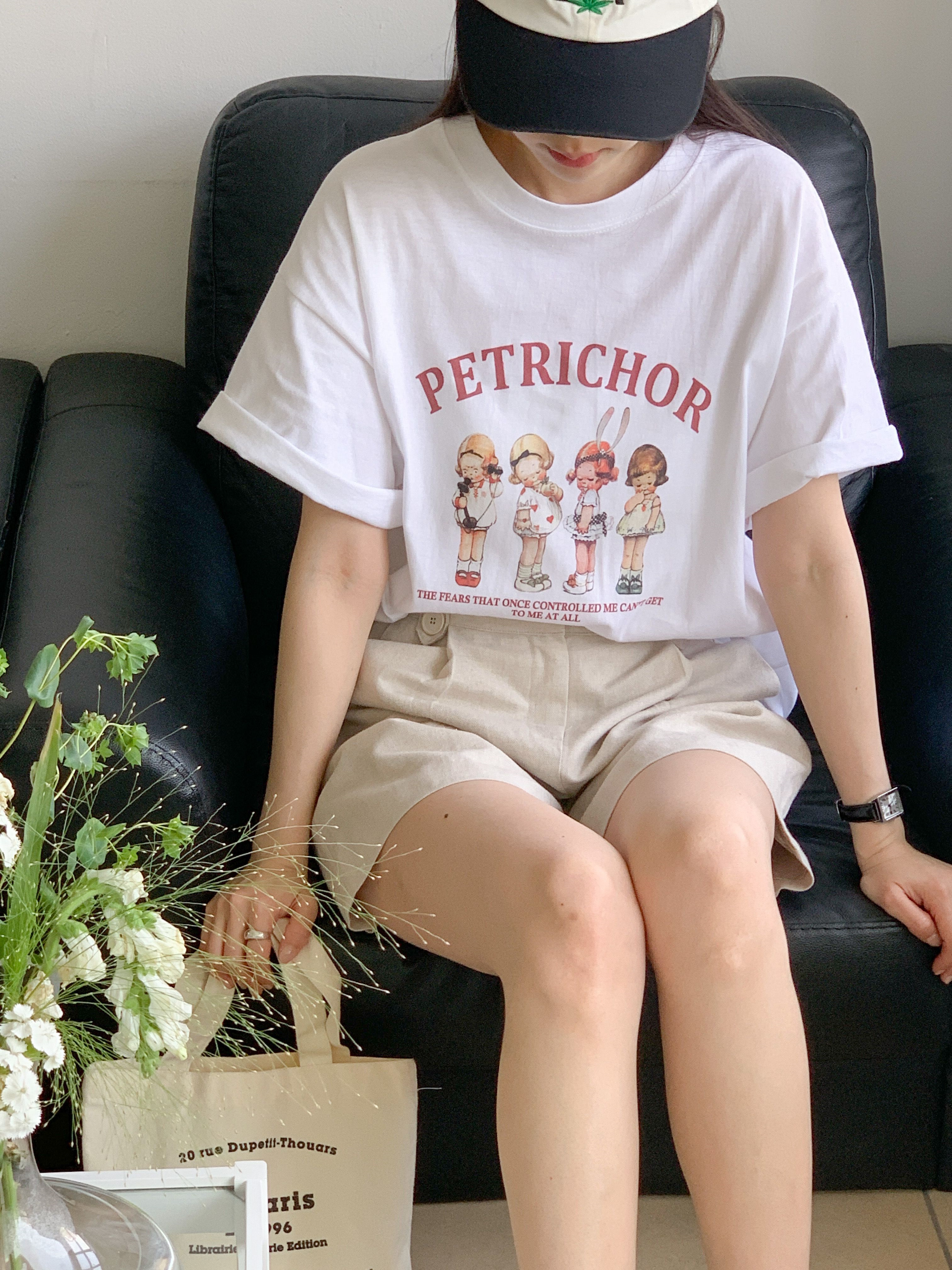 ラウンドネック半袖ロゴTシャツ | 詳細画像8