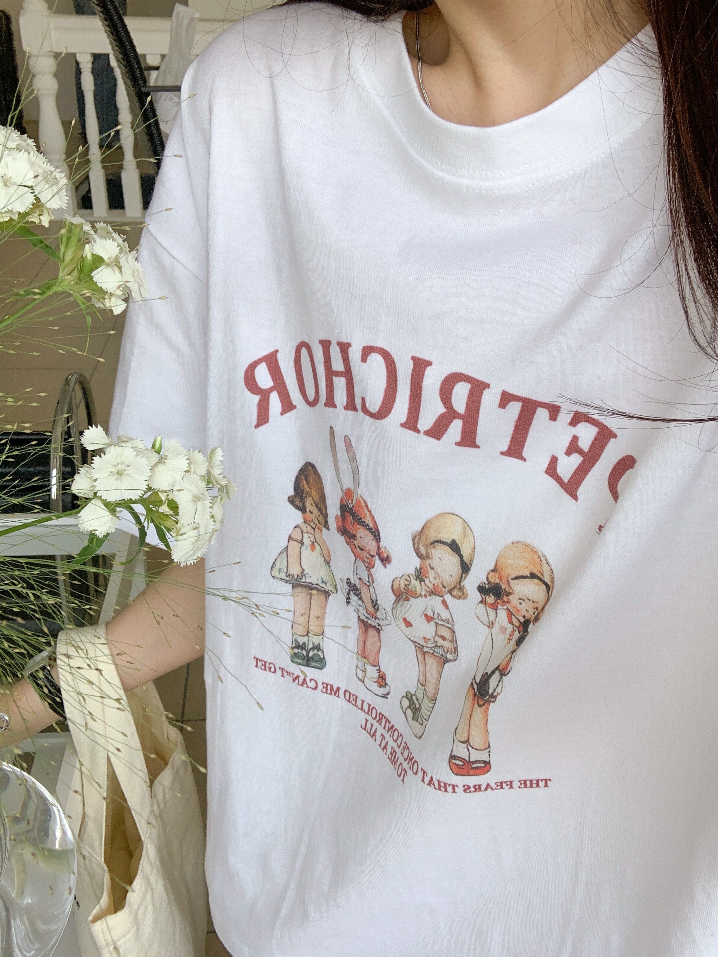 ラウンドネック半袖ロゴTシャツ | 詳細画像18