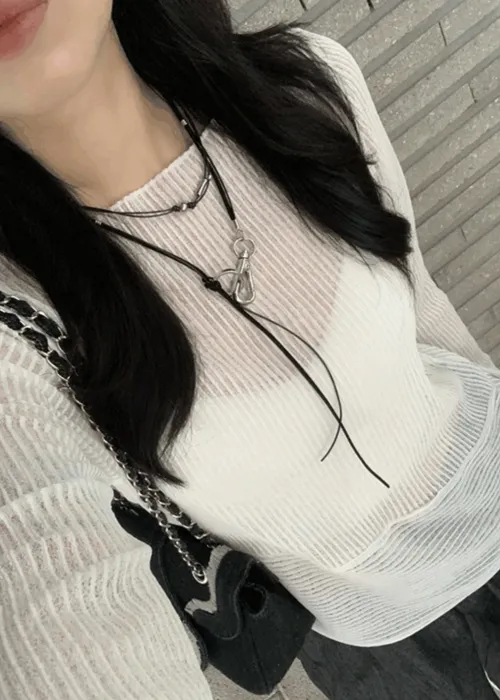 バックルノットネックレス | blackpacker | 詳細画像1