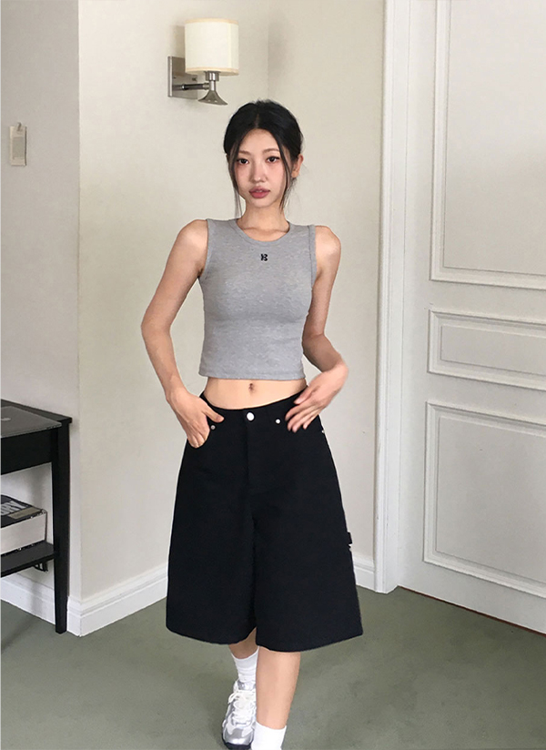 DT♪ JUSY リネンキャンバスバミューダショートパンツ 関税込 DT♪ JUSY リネンキャンバスバミューダショートパンツ 関税込