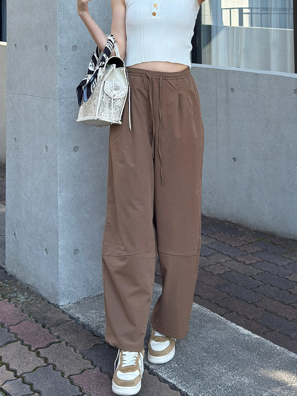 ウエストゴムルーズカーゴパンツ | 詳細画像4