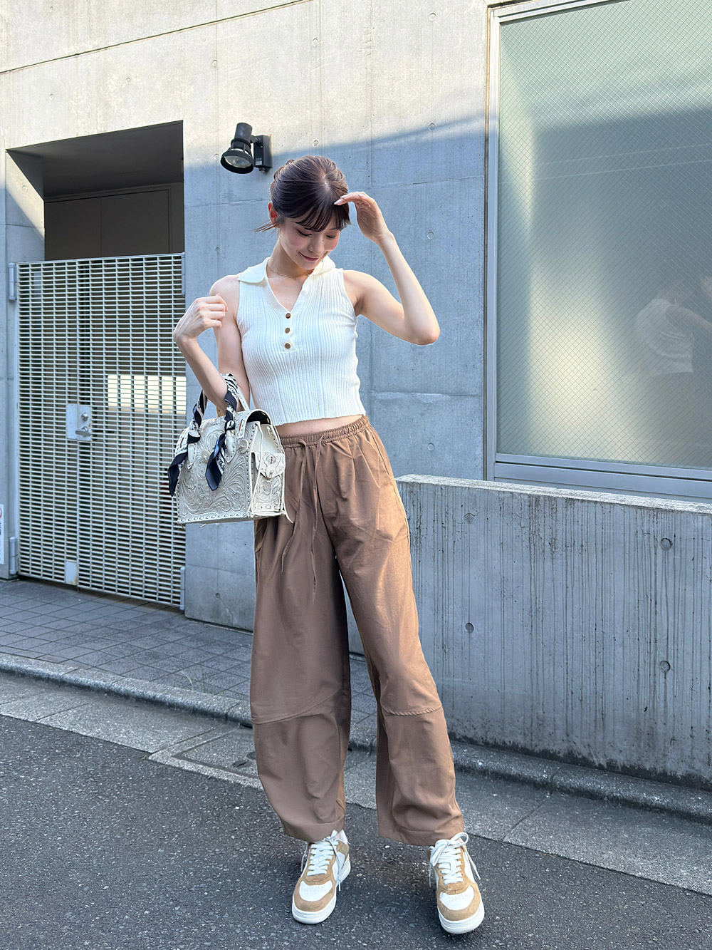 ウエストゴムルーズカーゴパンツ | 詳細画像11