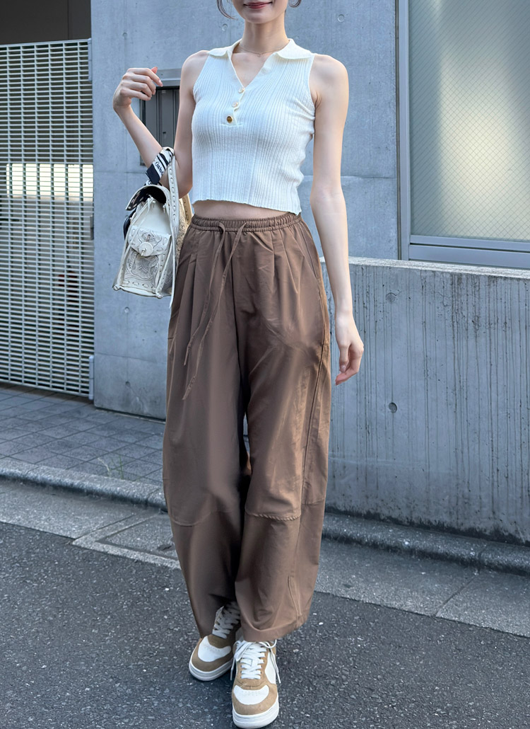 ウエストゴムルーズカーゴパンツ | 詳細画像2