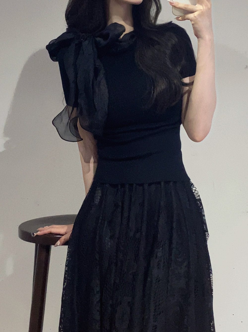 レースフレアスカート | 詳細画像9