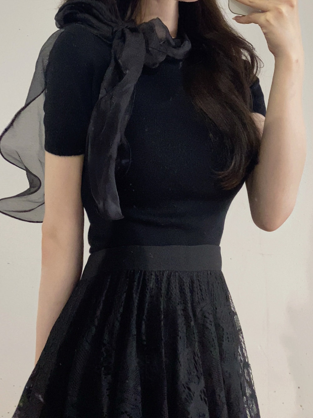 レースフレアスカート | 詳細画像10