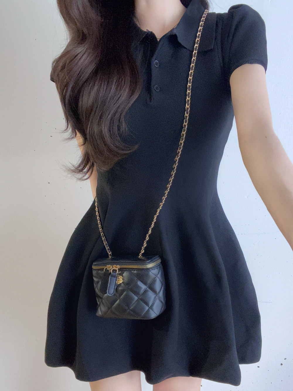 マイクロキルティングバニティバッグ | 詳細画像11