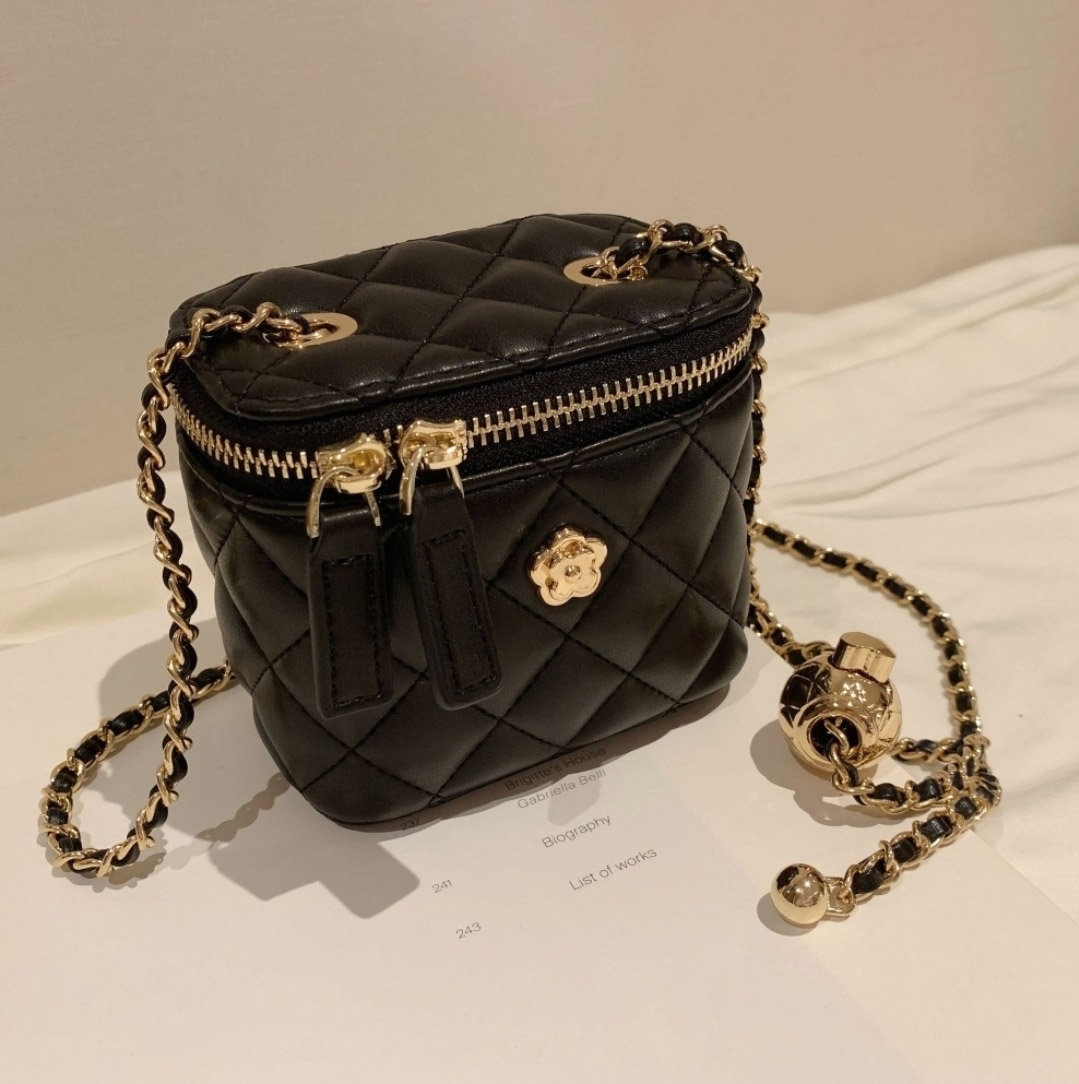 マイクロキルティングバニティバッグ | 詳細画像13