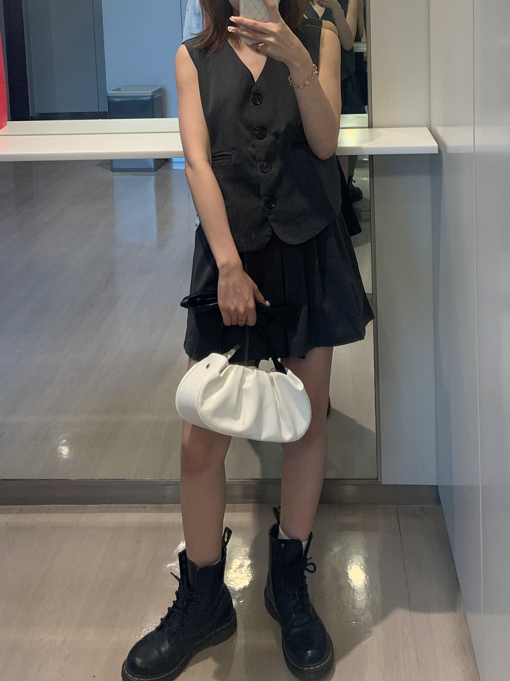 【セットアップ】ノースリーブベスト&キュロット | 詳細画像5