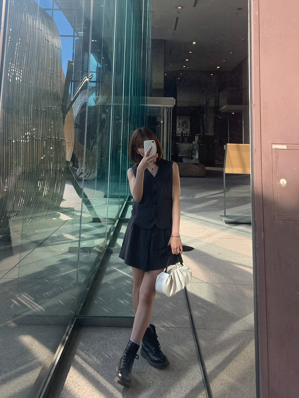 【セットアップ】ノースリーブベスト&キュロット | 詳細画像8