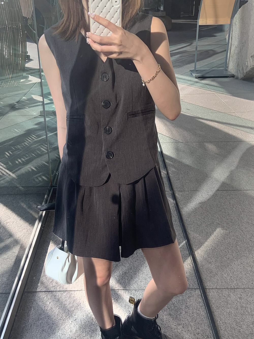 【セットアップ】ノースリーブベスト&キュロット | 詳細画像19