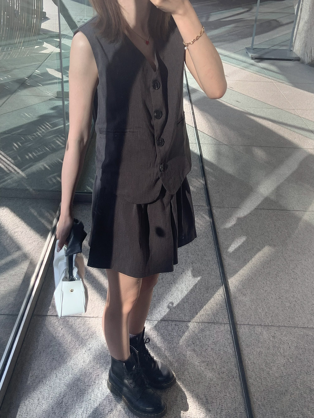 【セットアップ】ノースリーブベスト&キュロット | 詳細画像21