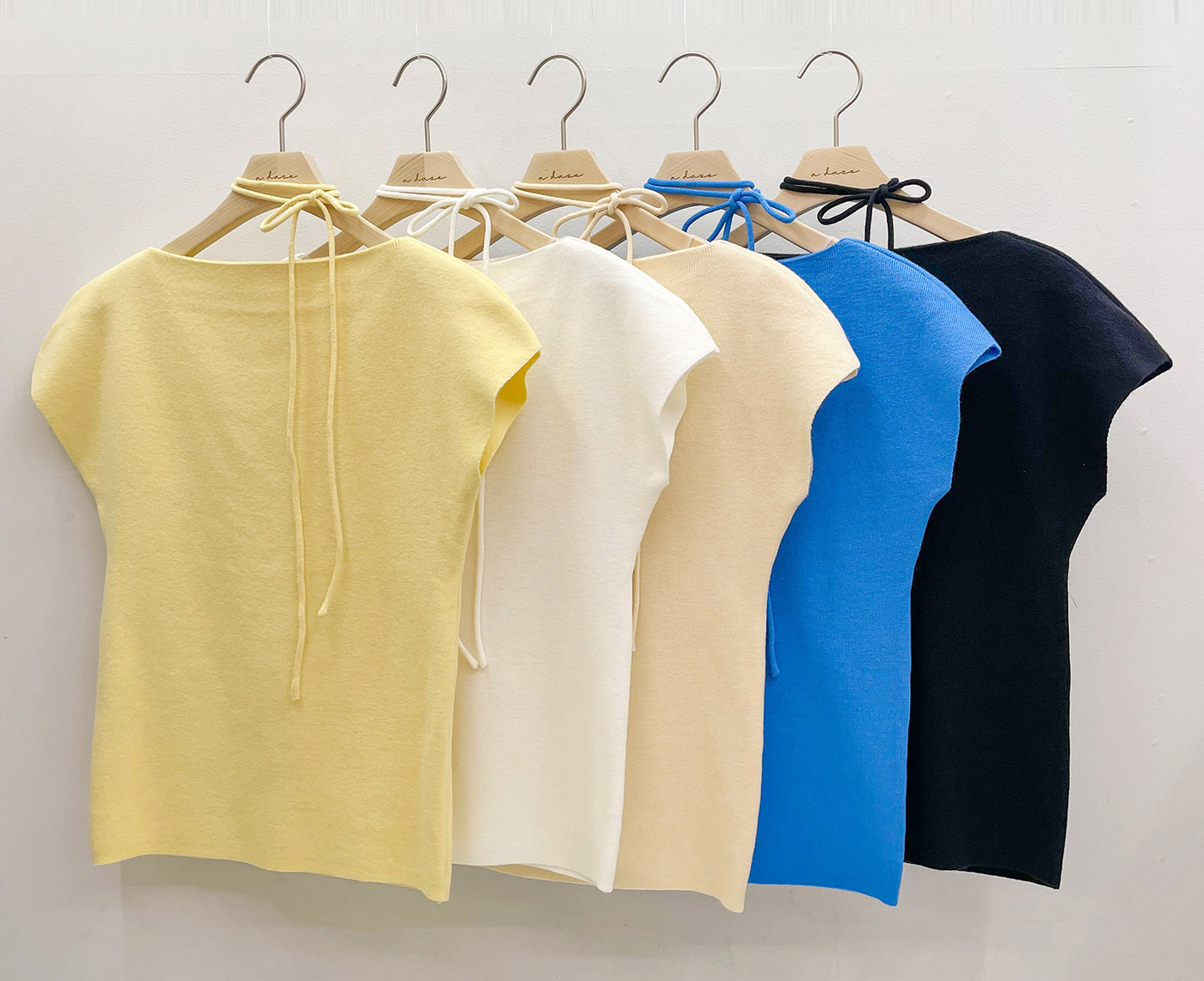 ストラップ付ボートネックフレンチニット | 詳細画像16