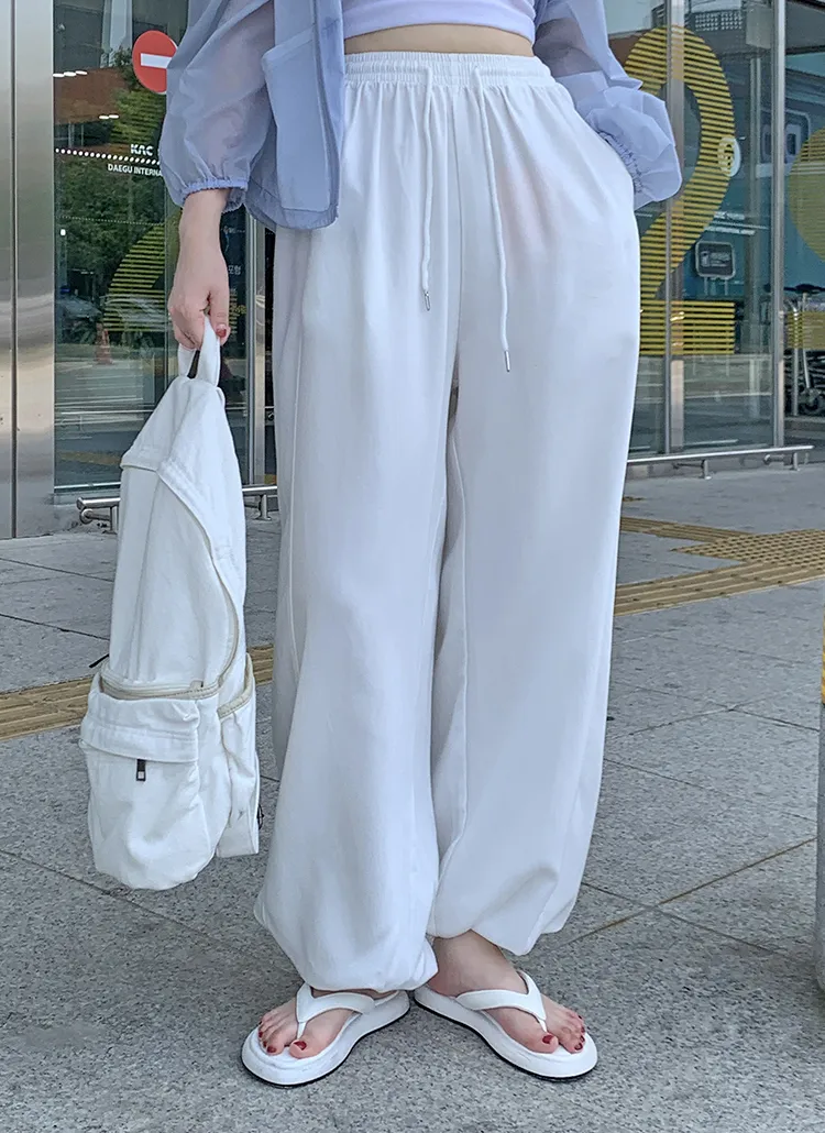 2WAYドローストリングゴムパンツ | paknamae | 詳細画像1