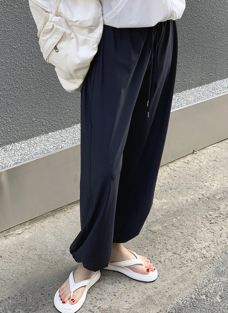 2WAYドローストリングゴムパンツ | paknamae | 詳細画像1