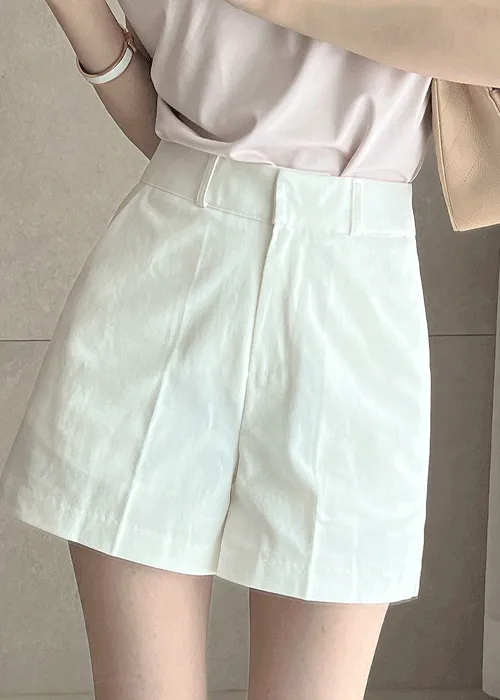 コットンショートショートパンツ | mimood | 詳細画像1