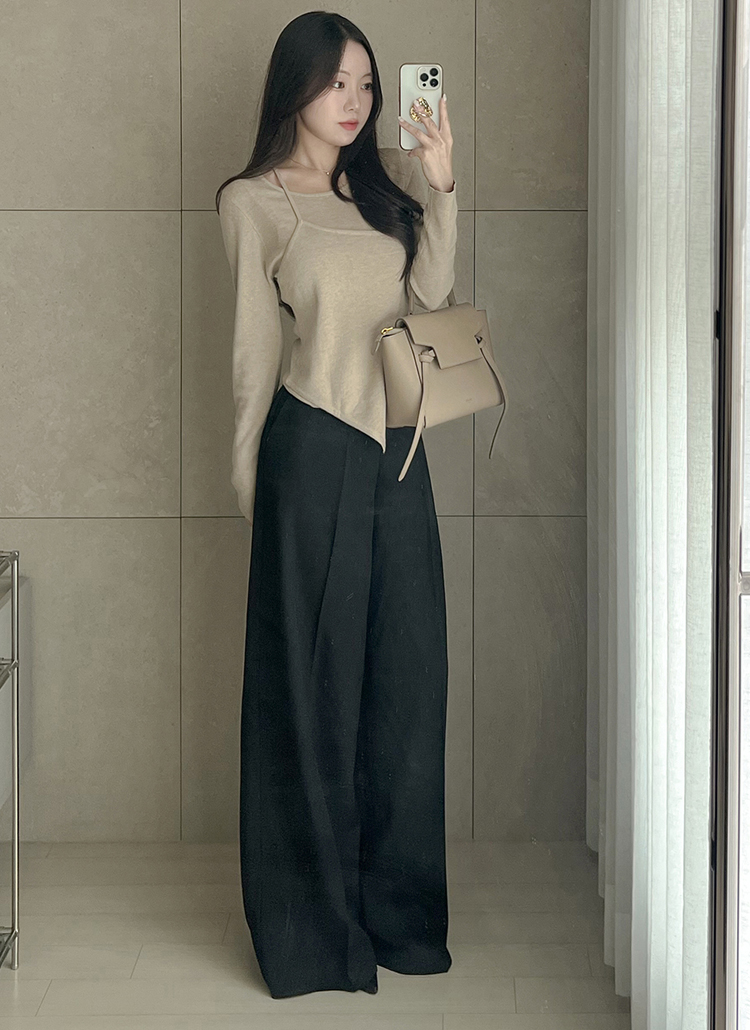 書 84 ツイルツータックワイドパンツ | NATURAL BEAUTY BASIC