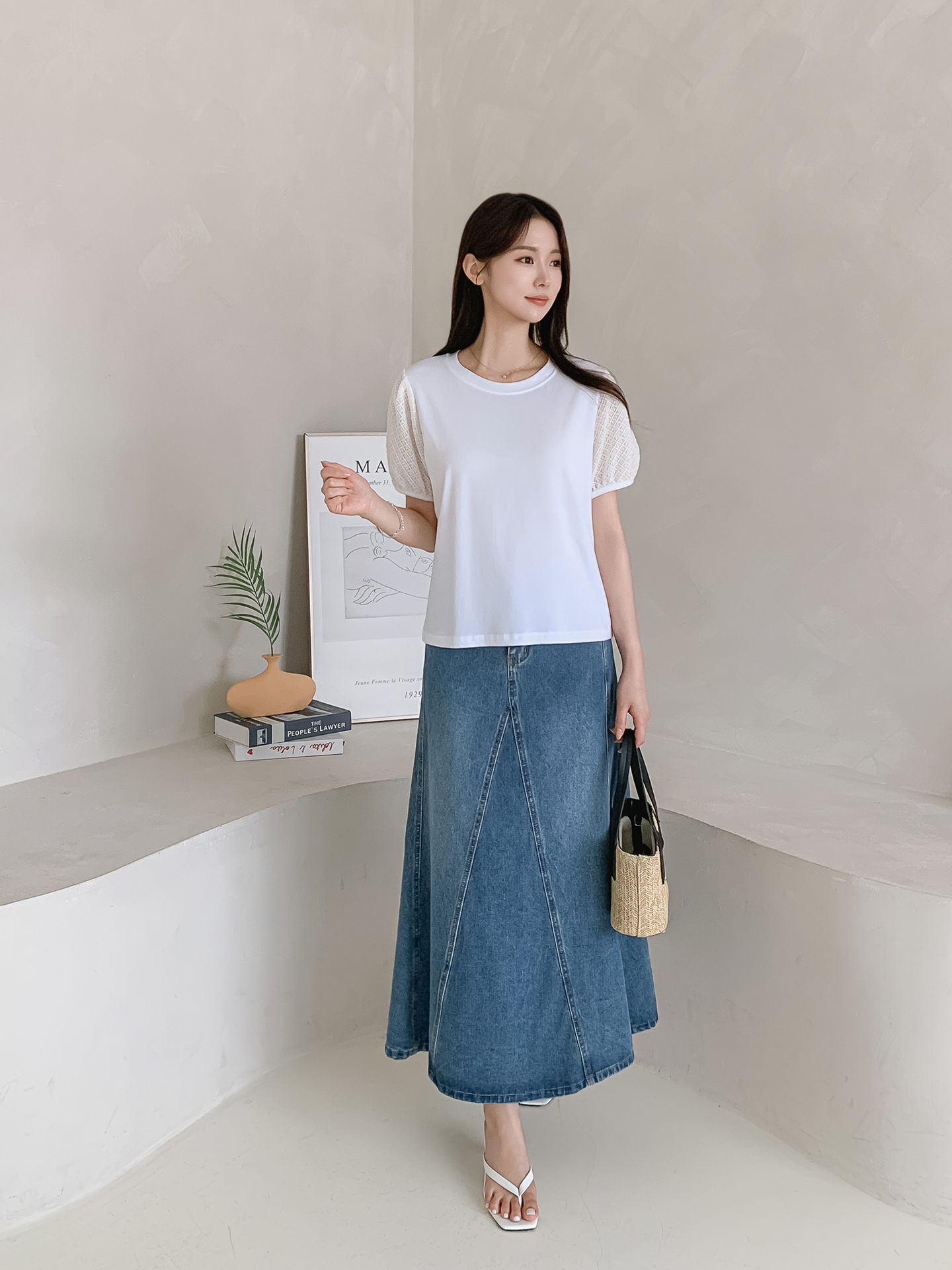 ピンタックパフスリーブTシャツ | 詳細画像12