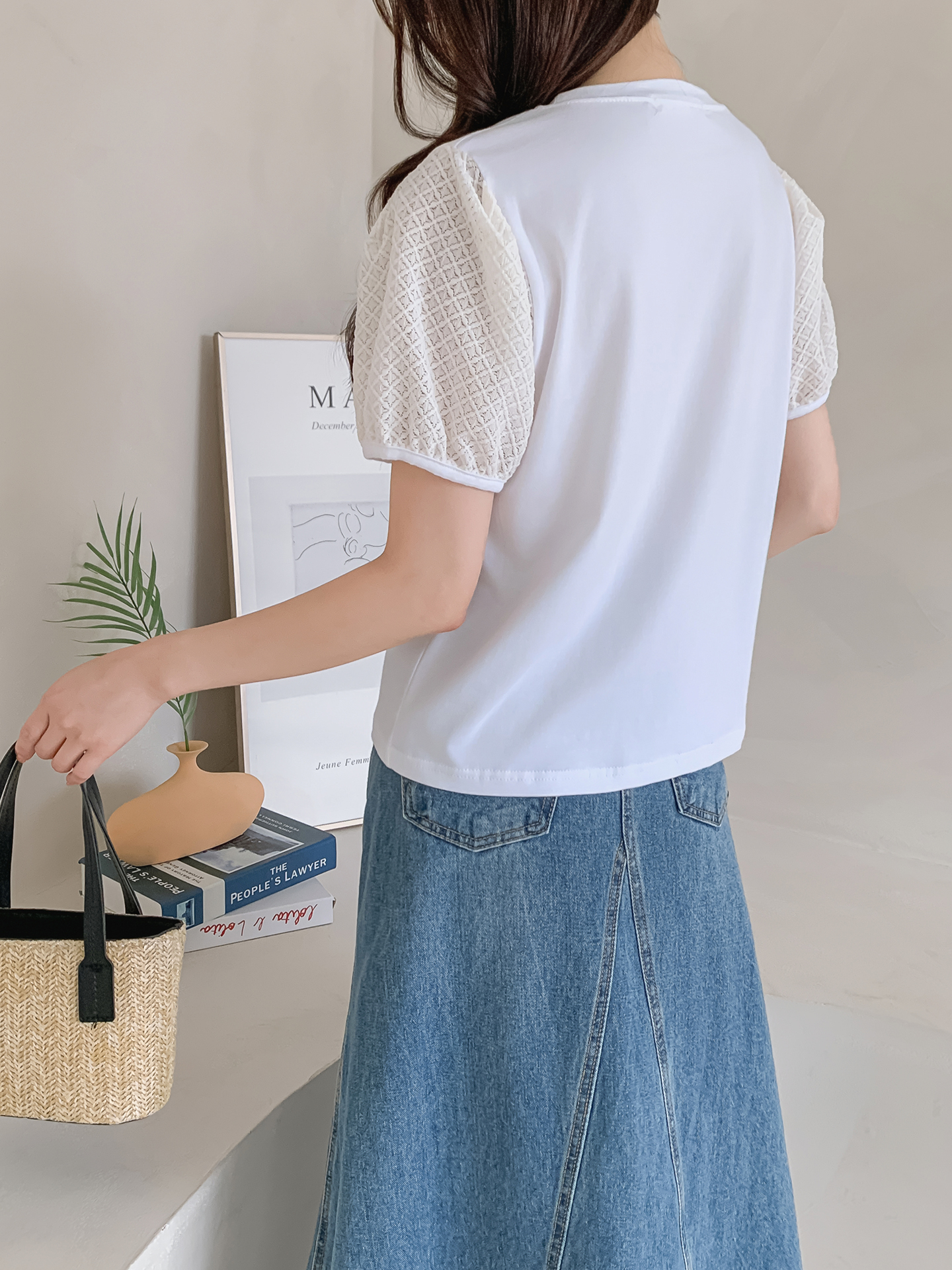 ピンタックパフスリーブTシャツ | 詳細画像14